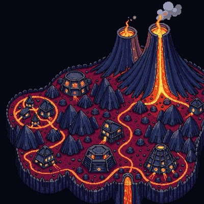 Map of Cinder Wastes
