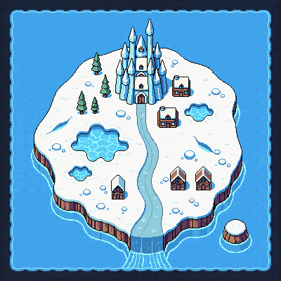 Map of Frostpeak Reaches
